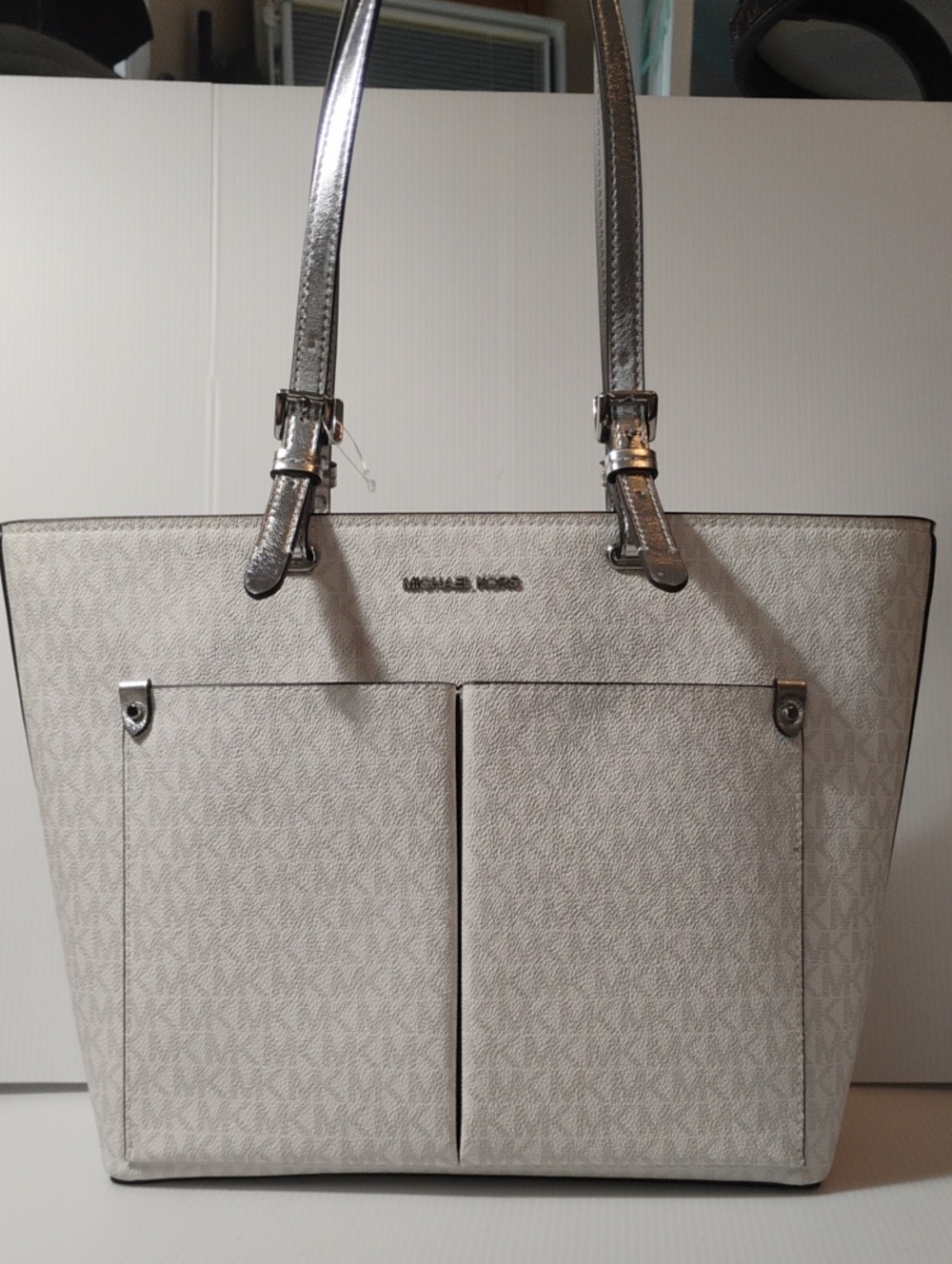 MICHAEL Michael Kors Brand New With Tags Jet Set Travel Double Front Pocket Tote